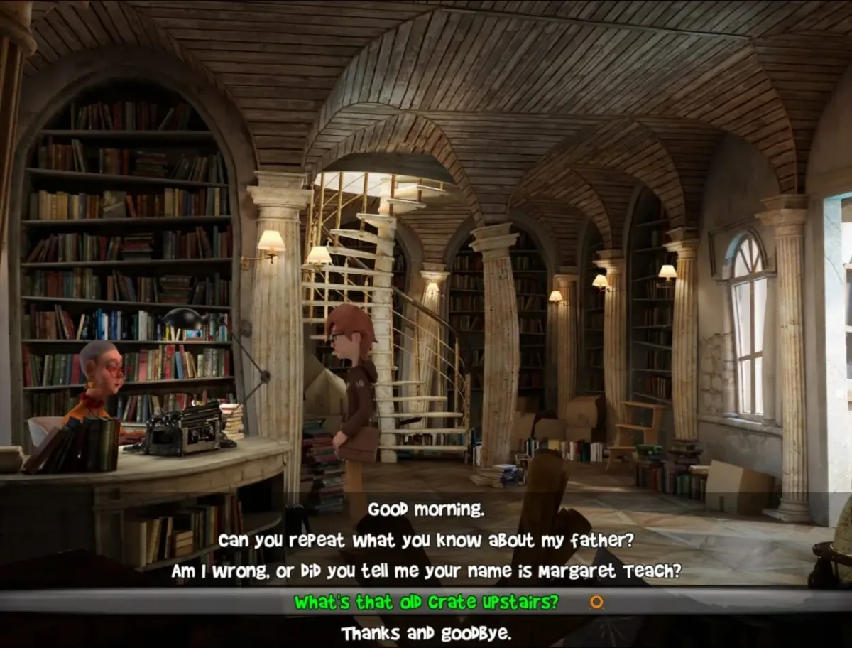 Willy Morgan - In der Bibliothek